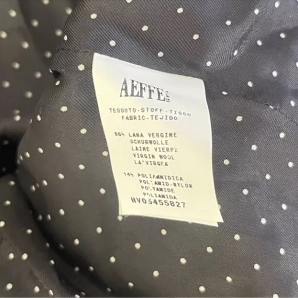 Moschino Cheap and Chic Y2K Black Wool Blazer Ruffle Collar Statement Jacket - Picture 7 of 7